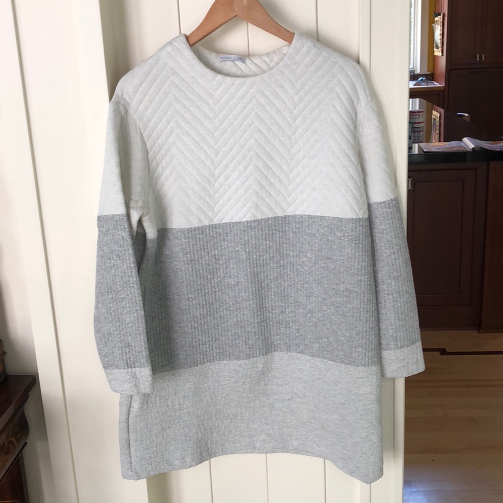 Color block Sweater Dress
